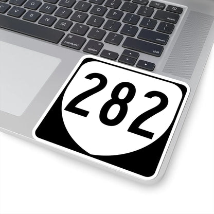 Virginia 282 1980 (Virginia) (Road Sign) STICKER Vinyl Kiss-Cut Decal - The Sticker Space