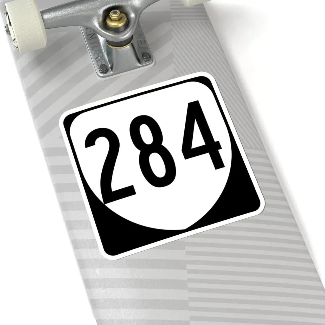 Virginia 284 1980 (Virginia) (Road Sign) STICKER Vinyl Kiss-Cut Decal - The Sticker Space