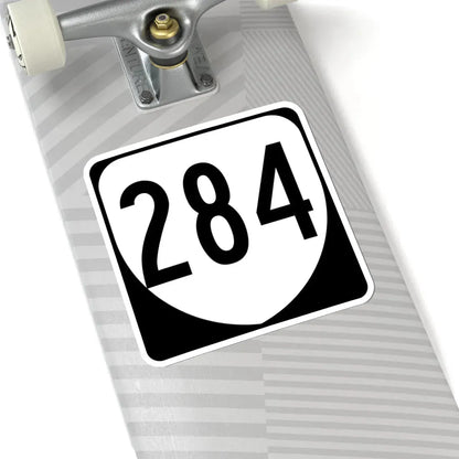 Virginia 284 1980 (Virginia) (Road Sign) STICKER Vinyl Kiss-Cut Decal - The Sticker Space