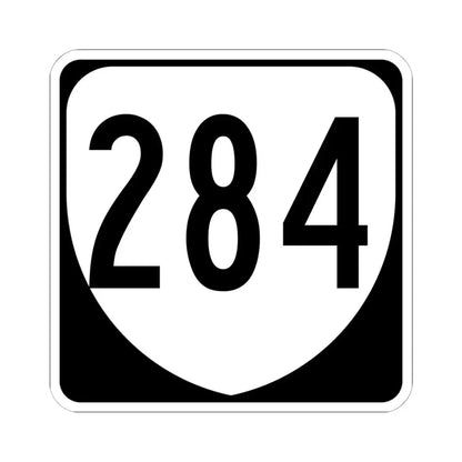Virginia 284 1980 (Virginia) (Road Sign) STICKER Vinyl Kiss-Cut Decal - The Sticker Space