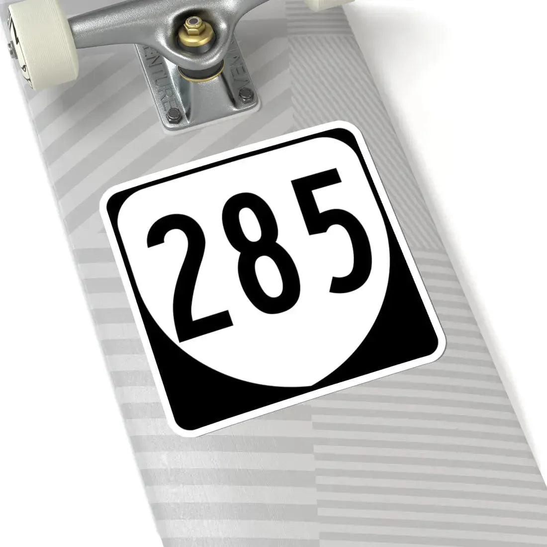 Virginia 285 1980 (Virginia) (Road Sign) STICKER Vinyl Kiss-Cut Decal - The Sticker Space