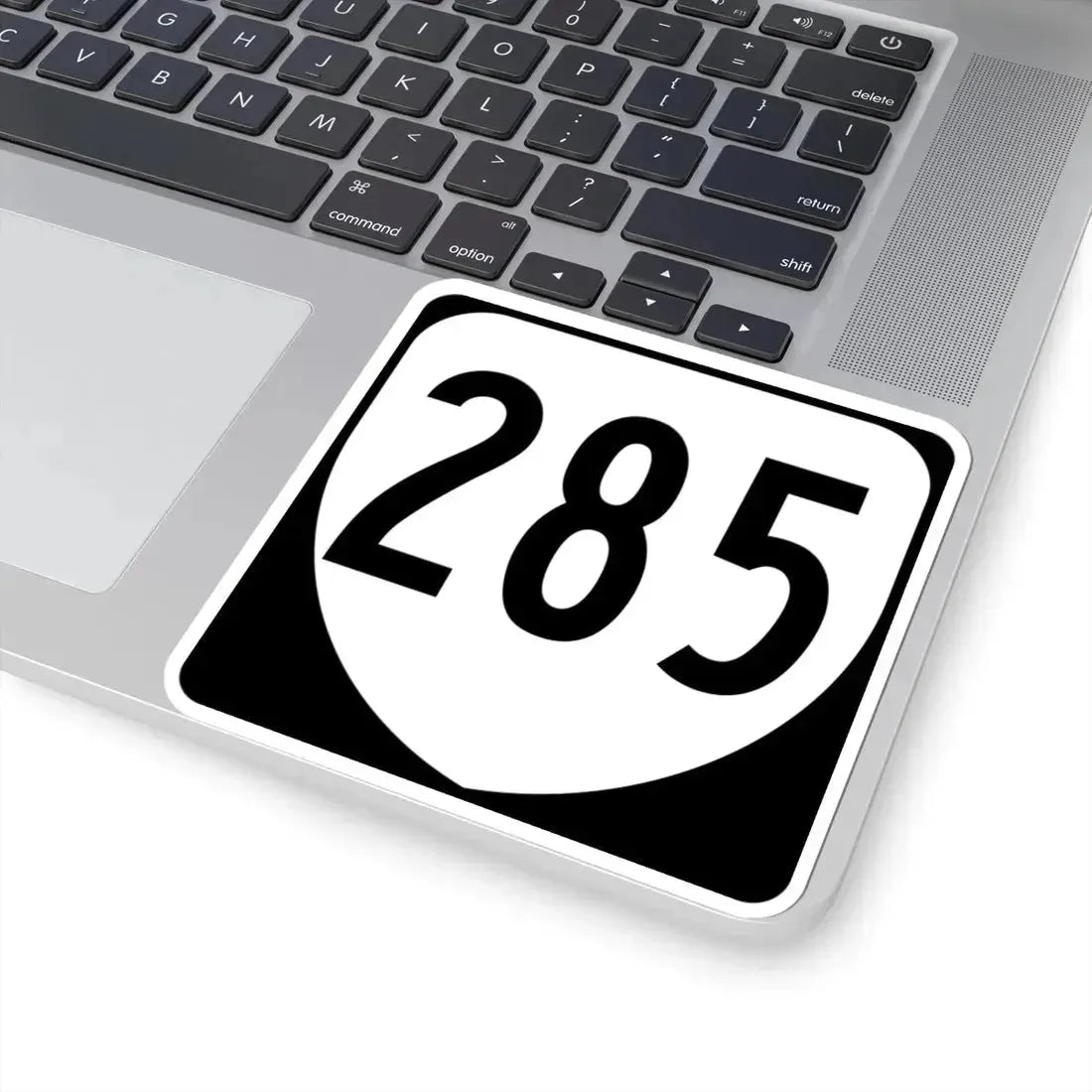 Virginia 285 1980 (Virginia) (Road Sign) STICKER Vinyl Kiss-Cut Decal - The Sticker Space