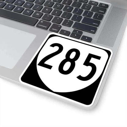 Virginia 285 1980 (Virginia) (Road Sign) STICKER Vinyl Kiss-Cut Decal - The Sticker Space