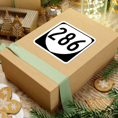 Virginia 286 1980 (Virginia) (Road Sign) STICKER Vinyl Kiss-Cut Decal - The Sticker Space