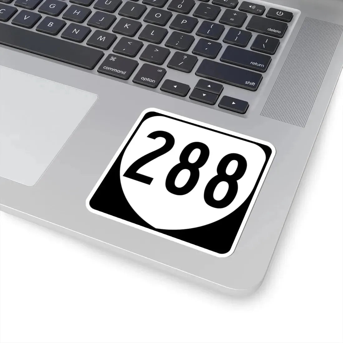 Virginia 288 1980 (Virginia) (Road Sign) STICKER Vinyl Kiss-Cut Decal - The Sticker Space