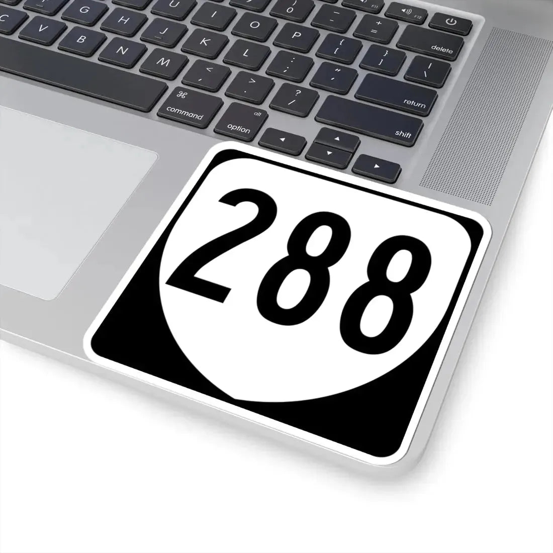 Virginia 288 1980 (Virginia) (Road Sign) STICKER Vinyl Kiss-Cut Decal - The Sticker Space