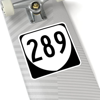 Virginia 289 1980 (Virginia) (Road Sign) STICKER Vinyl Kiss-Cut Decal - The Sticker Space