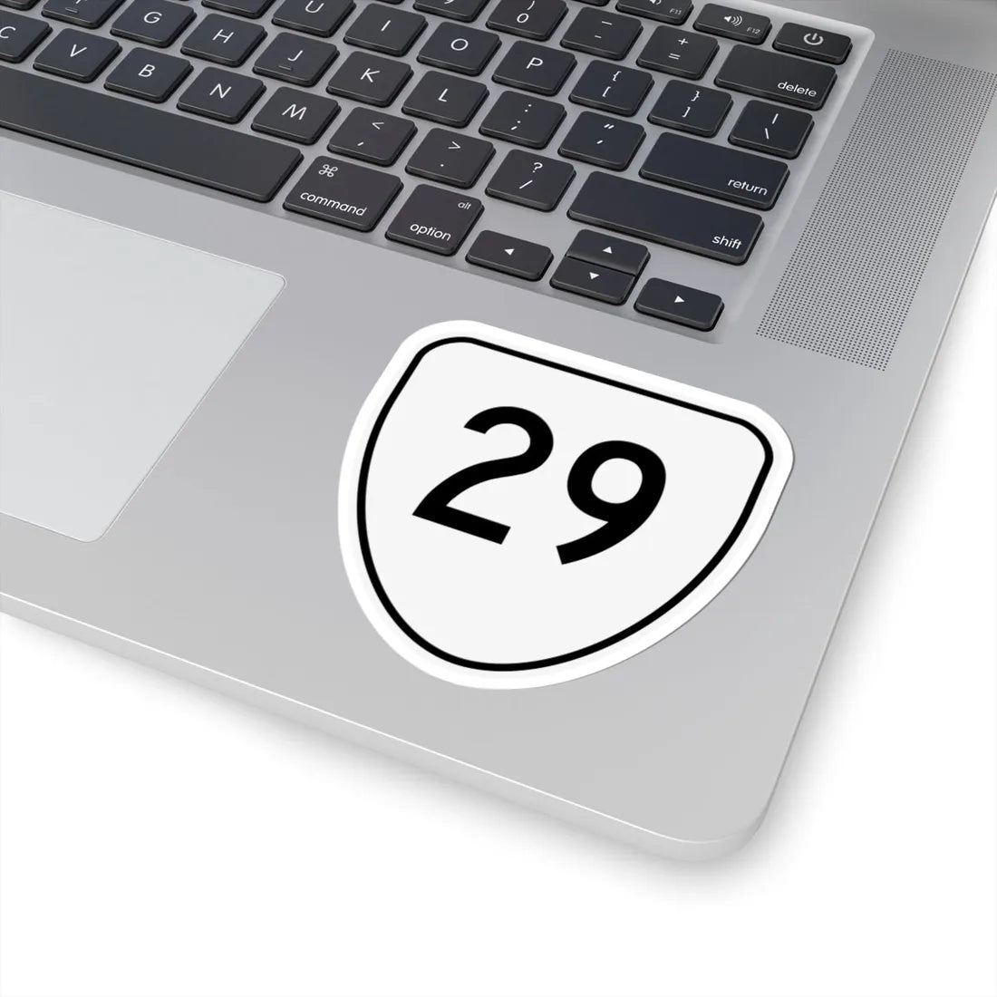 Virginia 29 1956 (Virginia) (Road Sign) STICKER Vinyl Kiss-Cut Decal - The Sticker Space