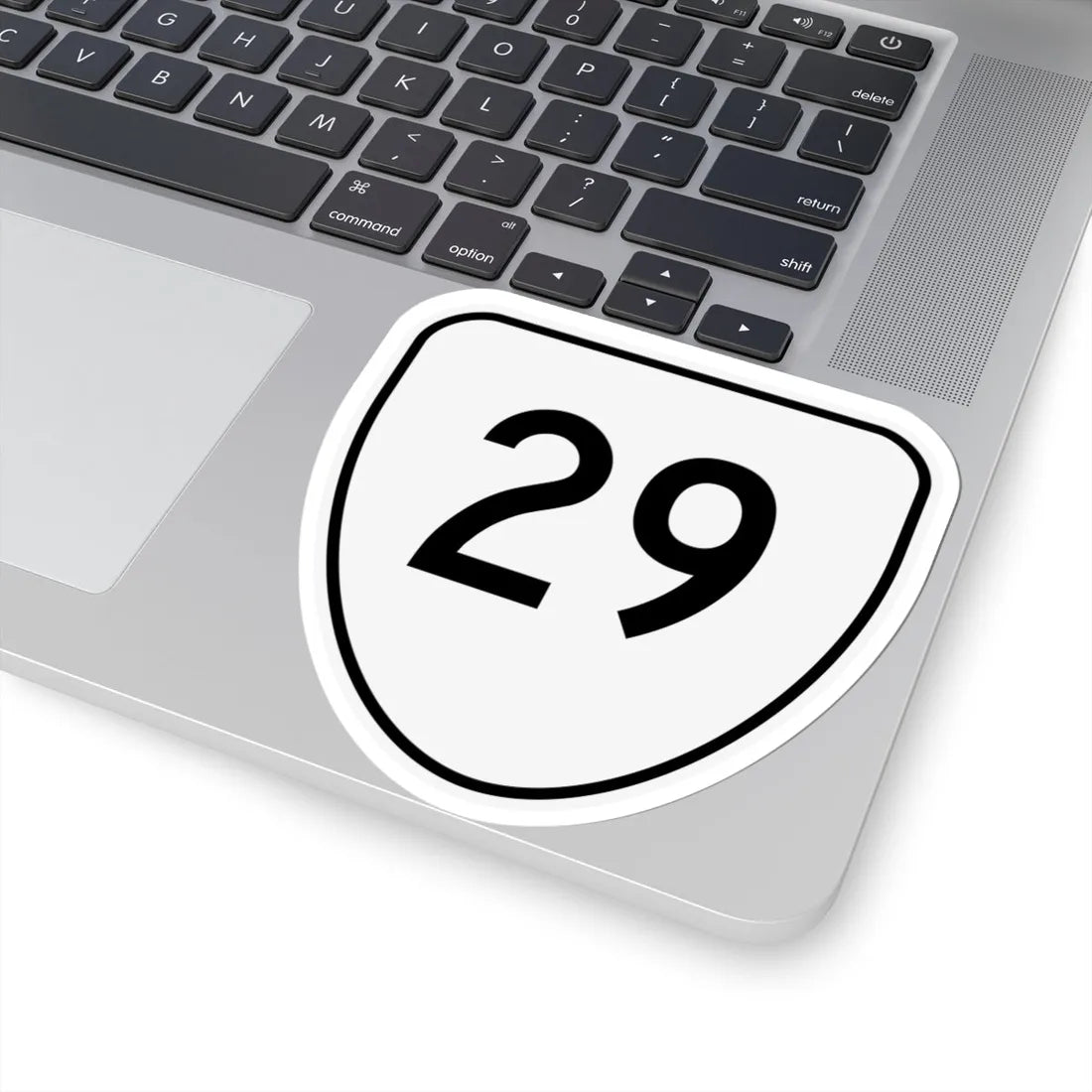 Virginia 29 1956 (Virginia) (Road Sign) STICKER Vinyl Kiss-Cut Decal - The Sticker Space