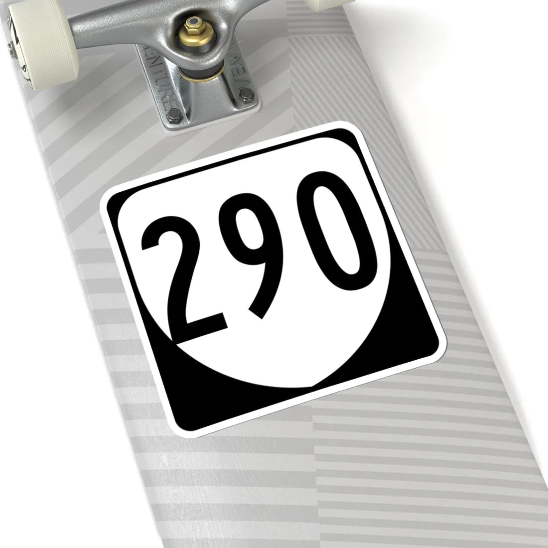 Virginia 290 1980 (Virginia) (Road Sign) STICKER Vinyl Kiss-Cut Decal - The Sticker Space