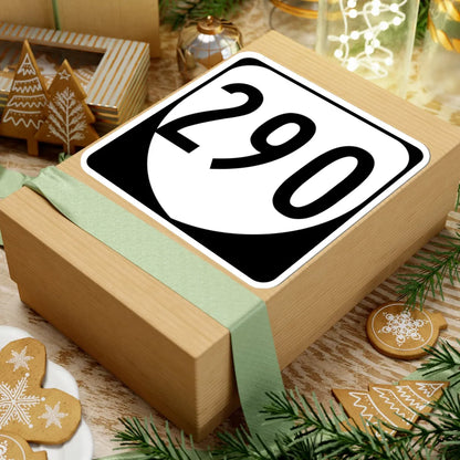 Virginia 290 1980 (Virginia) (Road Sign) STICKER Vinyl Kiss-Cut Decal - The Sticker Space