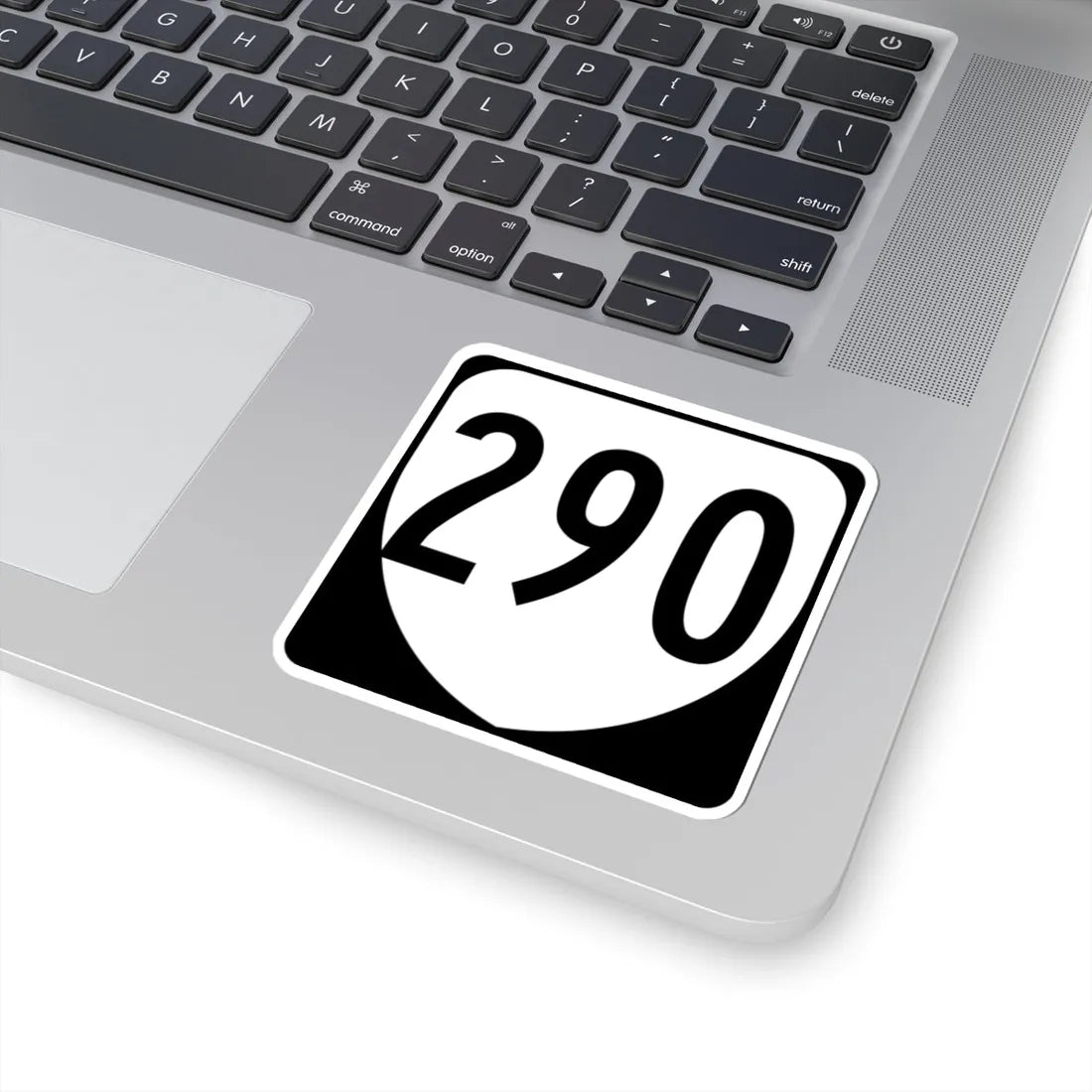 Virginia 290 1980 (Virginia) (Road Sign) STICKER Vinyl Kiss-Cut Decal - The Sticker Space