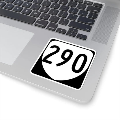 Virginia 290 1980 (Virginia) (Road Sign) STICKER Vinyl Kiss-Cut Decal - The Sticker Space
