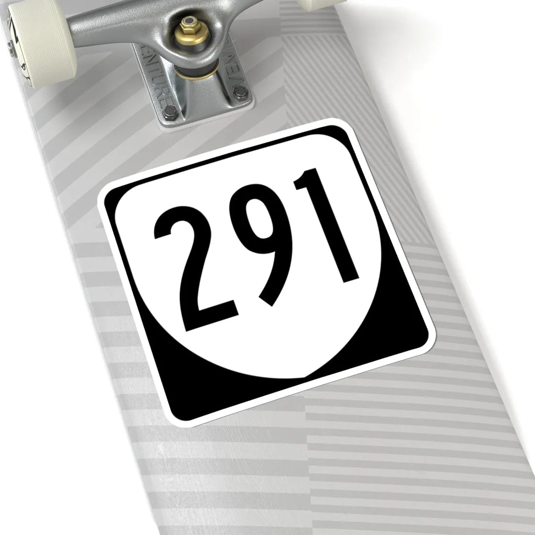 Virginia 291 1980 (Virginia) (Road Sign) STICKER Vinyl Kiss-Cut Decal - The Sticker Space