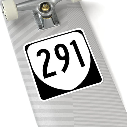 Virginia 291 1980 (Virginia) (Road Sign) STICKER Vinyl Kiss-Cut Decal - The Sticker Space