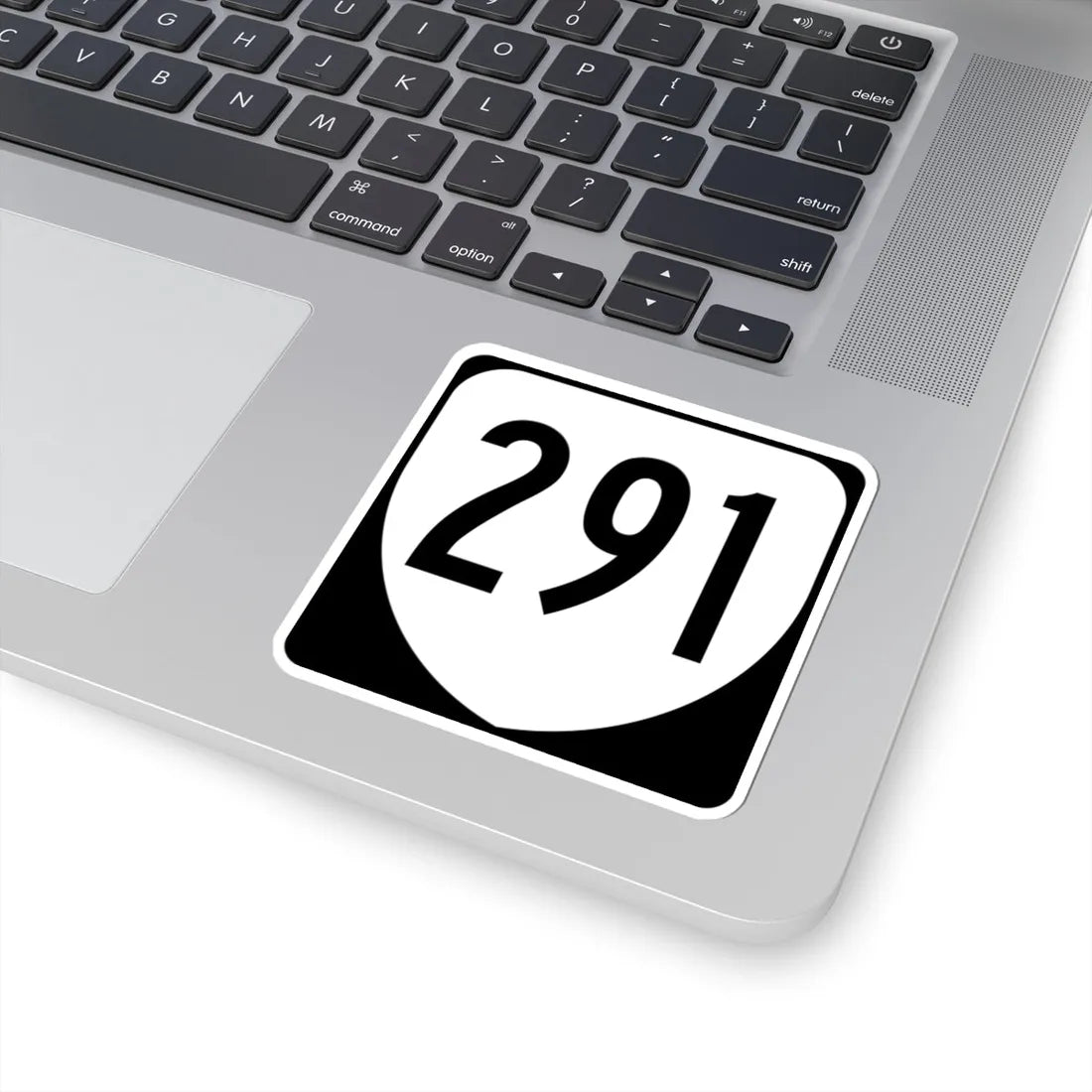 Virginia 291 1980 (Virginia) (Road Sign) STICKER Vinyl Kiss-Cut Decal - The Sticker Space