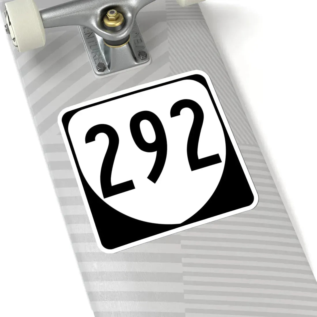 Virginia 292 1980 (Virginia) (Road Sign) STICKER Vinyl Kiss-Cut Decal - The Sticker Space