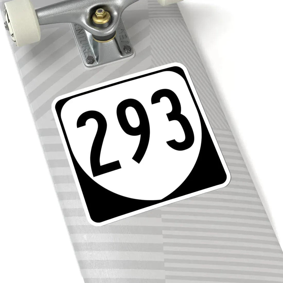 Virginia 293 1980 (Virginia) (Road Sign) STICKER Vinyl Kiss-Cut Decal - The Sticker Space