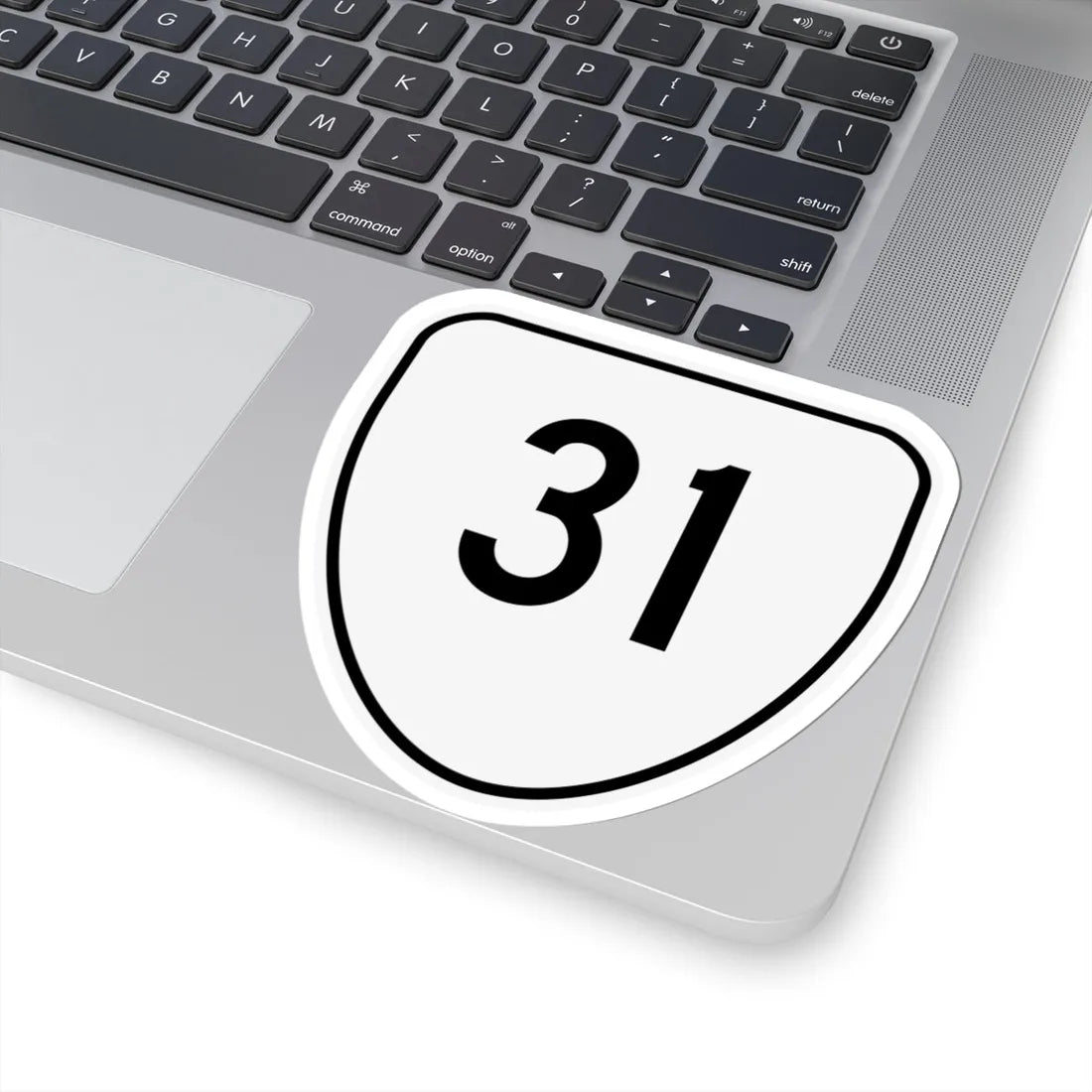 Virginia 31 1956 (Virginia) (Road Sign) STICKER Vinyl Kiss-Cut Decal - The Sticker Space