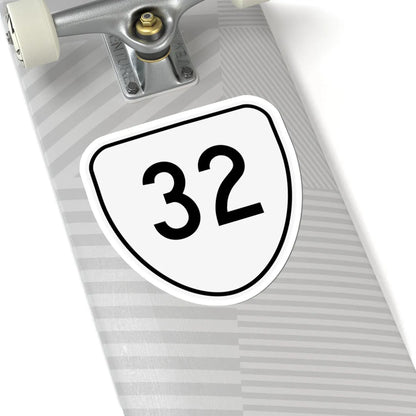 Virginia 32 1956 (Virginia) (Road Sign) STICKER Vinyl Kiss-Cut Decal - The Sticker Space