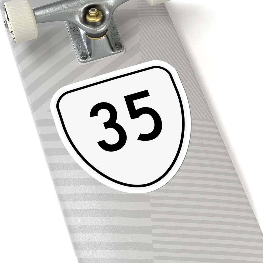 Virginia 35 1956 (Virginia) (Road Sign) STICKER Vinyl Kiss-Cut Decal - The Sticker Space