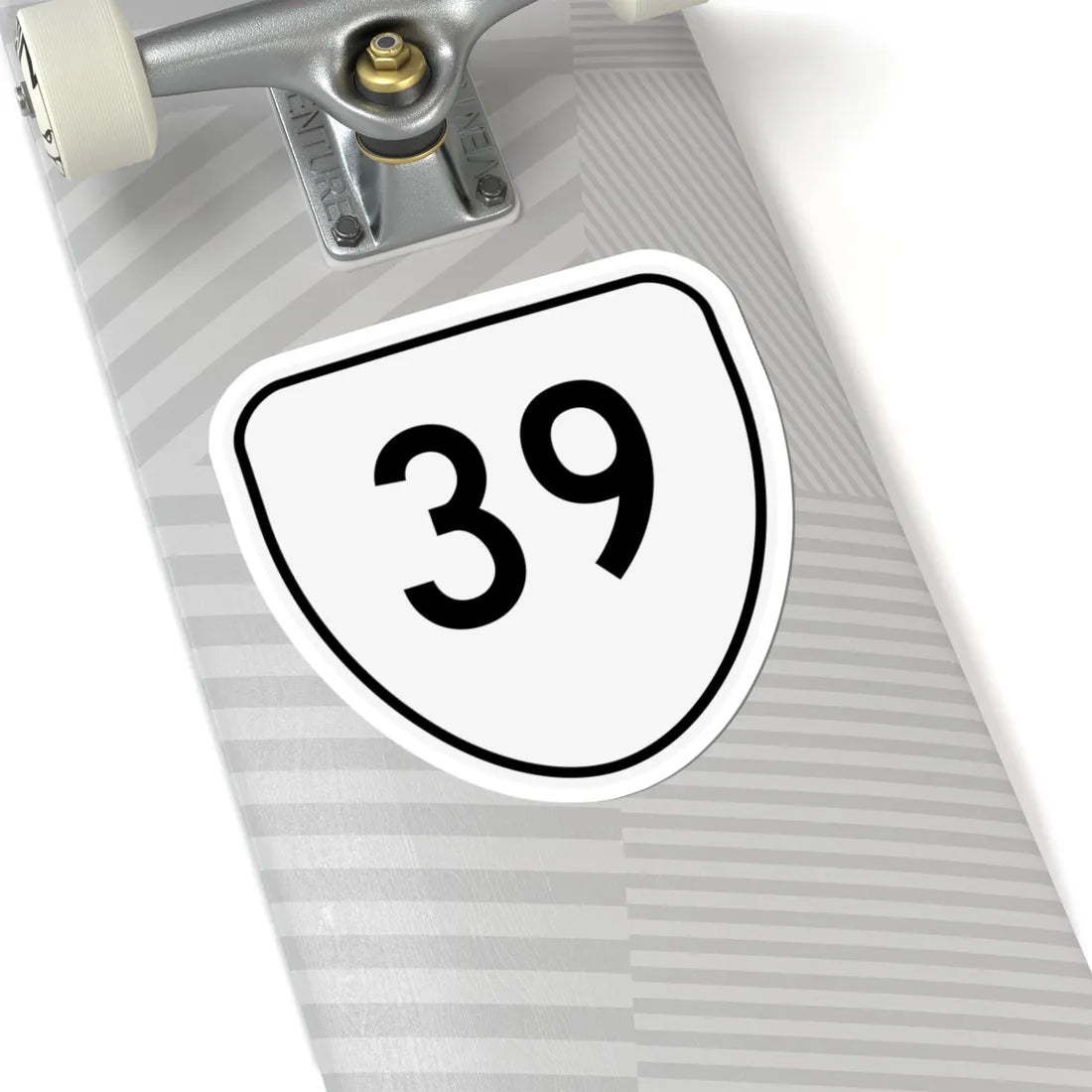 Virginia 39 1956 (Virginia) (Road Sign) STICKER Vinyl Kiss-Cut Decal - The Sticker Space