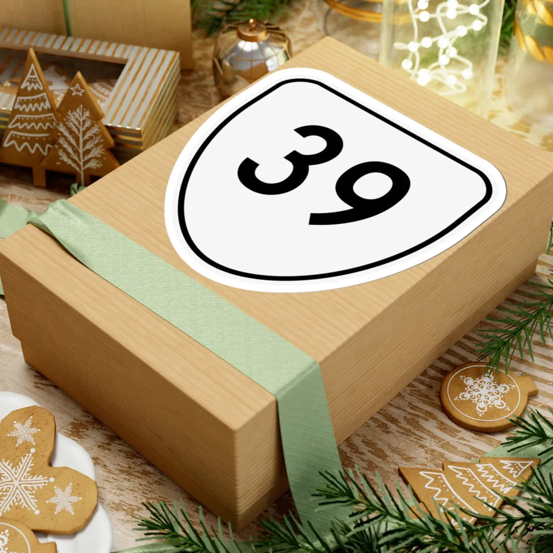 Virginia 39 1956 (Virginia) (Road Sign) STICKER Vinyl Kiss-Cut Decal - The Sticker Space