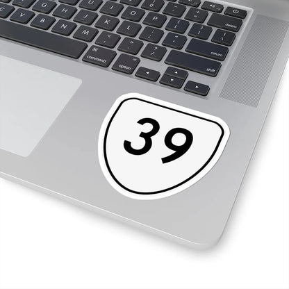 Virginia 39 1956 (Virginia) (Road Sign) STICKER Vinyl Kiss-Cut Decal - The Sticker Space