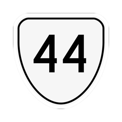 Virginia 44 1956 (Virginia) (Road Sign) STICKER Vinyl Kiss-Cut Decal 2 Inch White - The Sticker Space