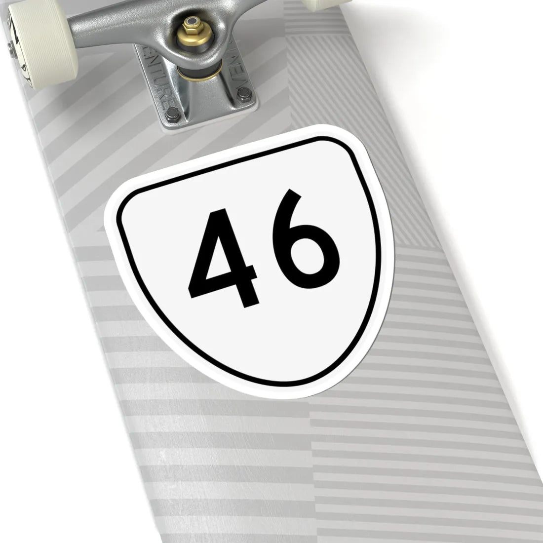 Virginia 46 1956 (Virginia) (Road Sign) STICKER Vinyl Kiss-Cut Decal - The Sticker Space