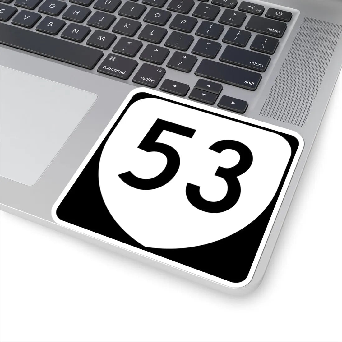 Virginia 53 (Virginia) (Road Sign) STICKER Vinyl Kiss-Cut Decal - The Sticker Space