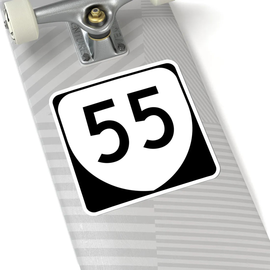 Virginia 55 (Virginia) (Road Sign) STICKER Vinyl Kiss-Cut Decal - The Sticker Space