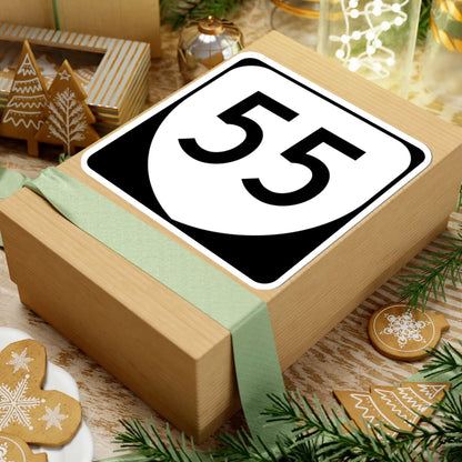 Virginia 55 (Virginia) (Road Sign) STICKER Vinyl Kiss-Cut Decal - The Sticker Space