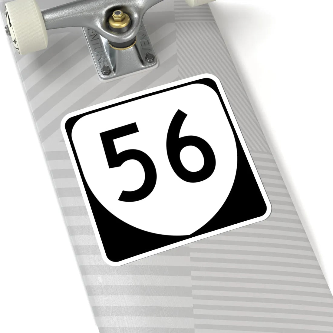 Virginia 56 (Virginia) (Road Sign) STICKER Vinyl Kiss-Cut Decal - The Sticker Space