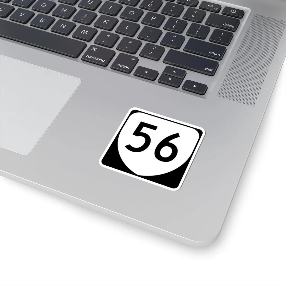 Virginia 56 (Virginia) (Road Sign) STICKER Vinyl Kiss-Cut Decal - The Sticker Space