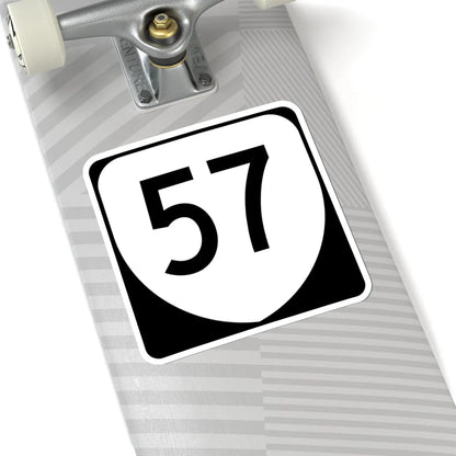 Virginia 57 (Virginia) (Road Sign) STICKER Vinyl Kiss-Cut Decal - The Sticker Space