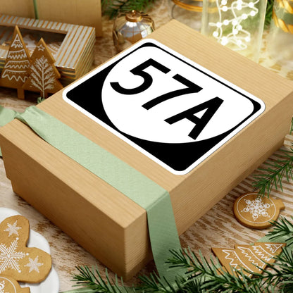 Virginia 57A (Virginia) (Road Sign) STICKER Vinyl Kiss-Cut Decal - The Sticker Space