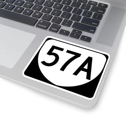 Virginia 57A (Virginia) (Road Sign) STICKER Vinyl Kiss-Cut Decal - The Sticker Space