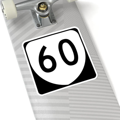 Virginia 60 (Virginia) (Road Sign) STICKER Vinyl Kiss-Cut Decal - The Sticker Space