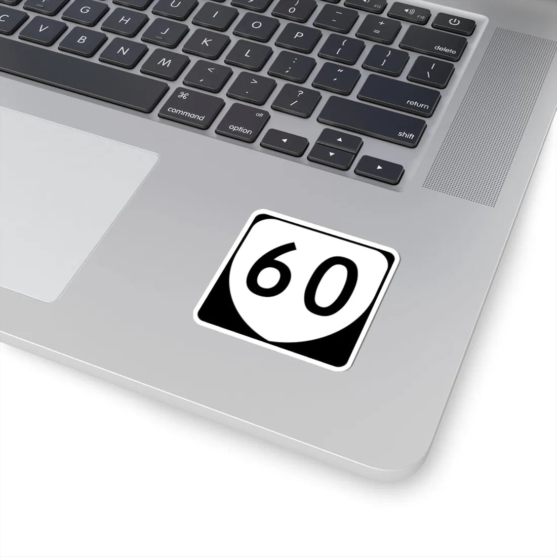 Virginia 60 (Virginia) (Road Sign) STICKER Vinyl Kiss-Cut Decal - The Sticker Space