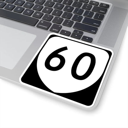 Virginia 60 (Virginia) (Road Sign) STICKER Vinyl Kiss-Cut Decal - The Sticker Space