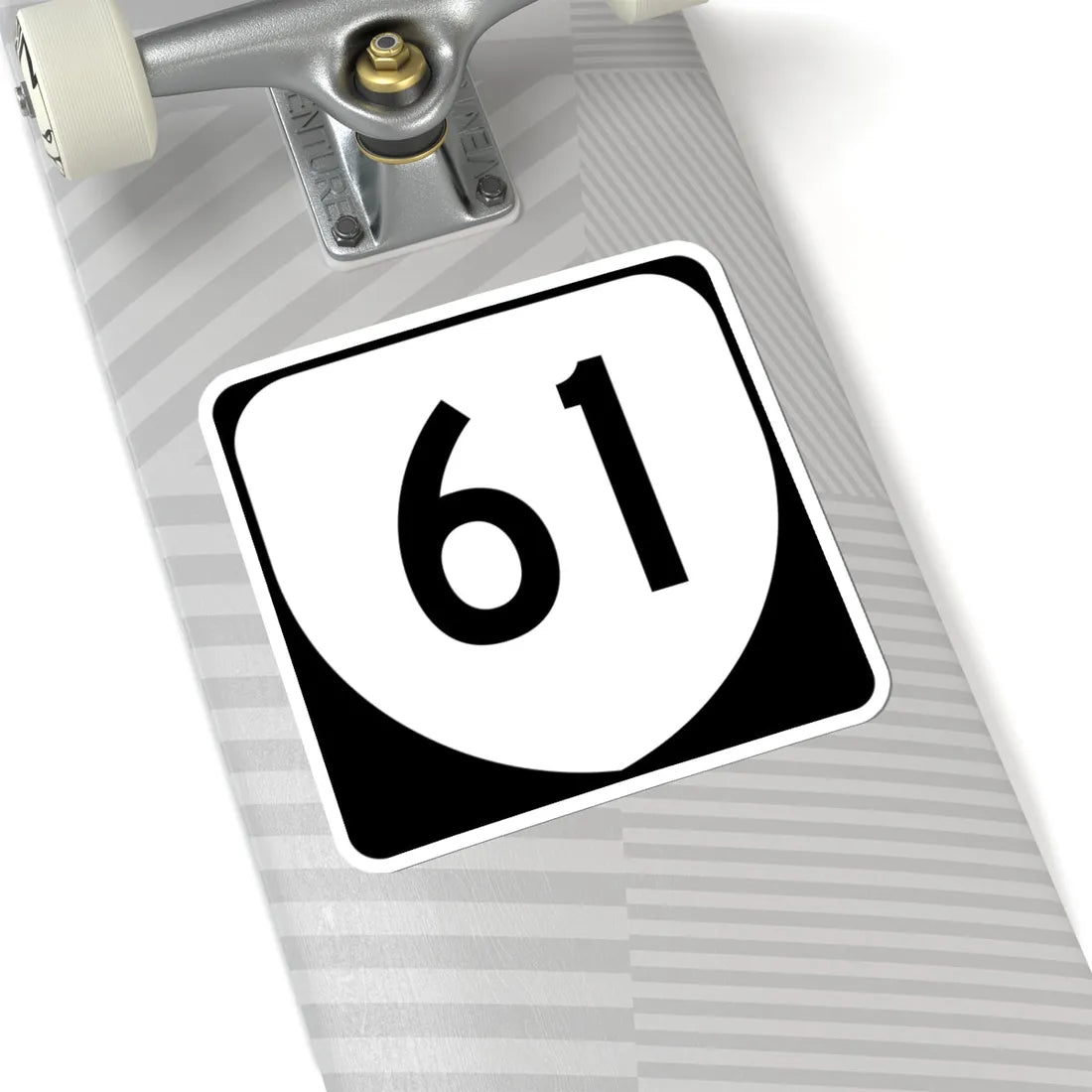 Virginia 61 (Virginia) (Road Sign) STICKER Vinyl Kiss-Cut Decal - The Sticker Space