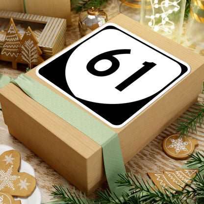 Virginia 61 (Virginia) (Road Sign) STICKER Vinyl Kiss-Cut Decal - The Sticker Space