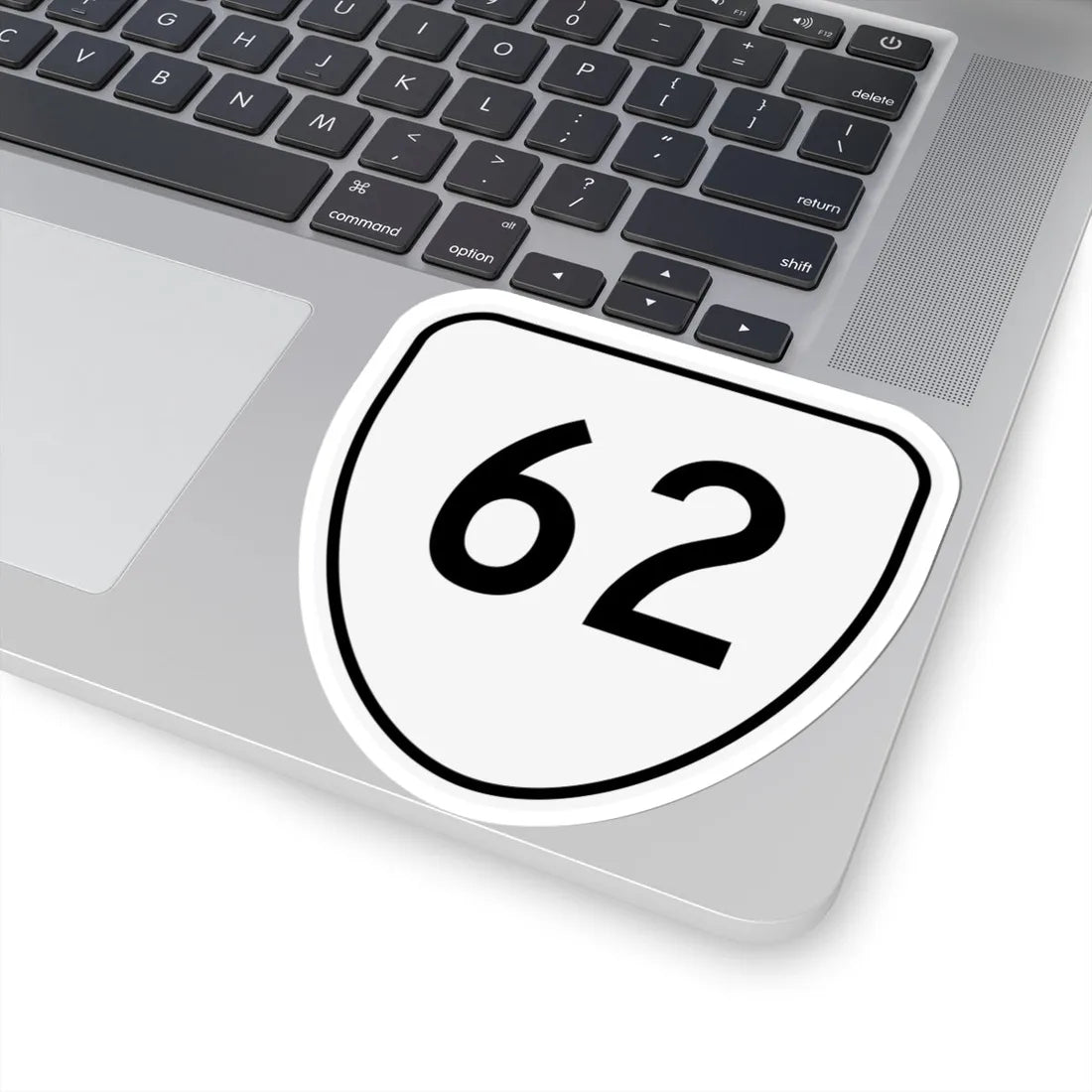 Virginia 62 1956 (Virginia) (Road Sign) STICKER Vinyl Kiss-Cut Decal - The Sticker Space