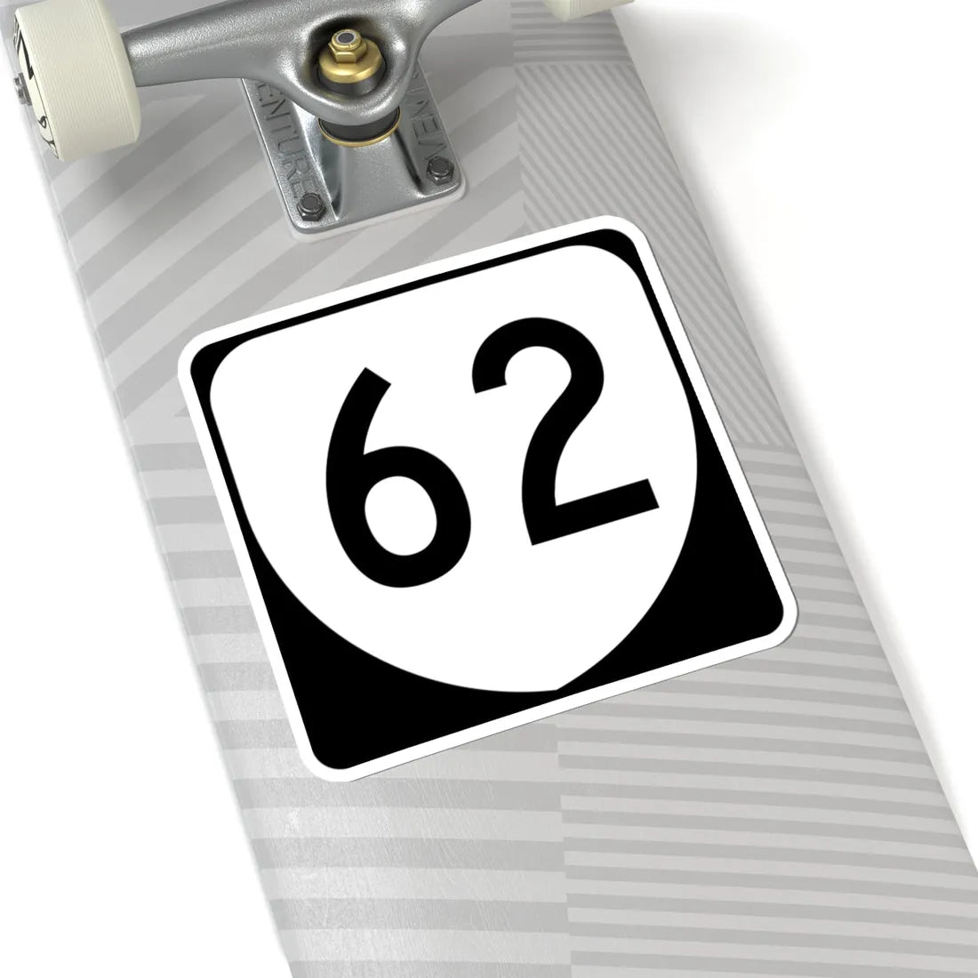 Virginia 62 (Virginia) (Road Sign) STICKER Vinyl Kiss-Cut Decal - The Sticker Space