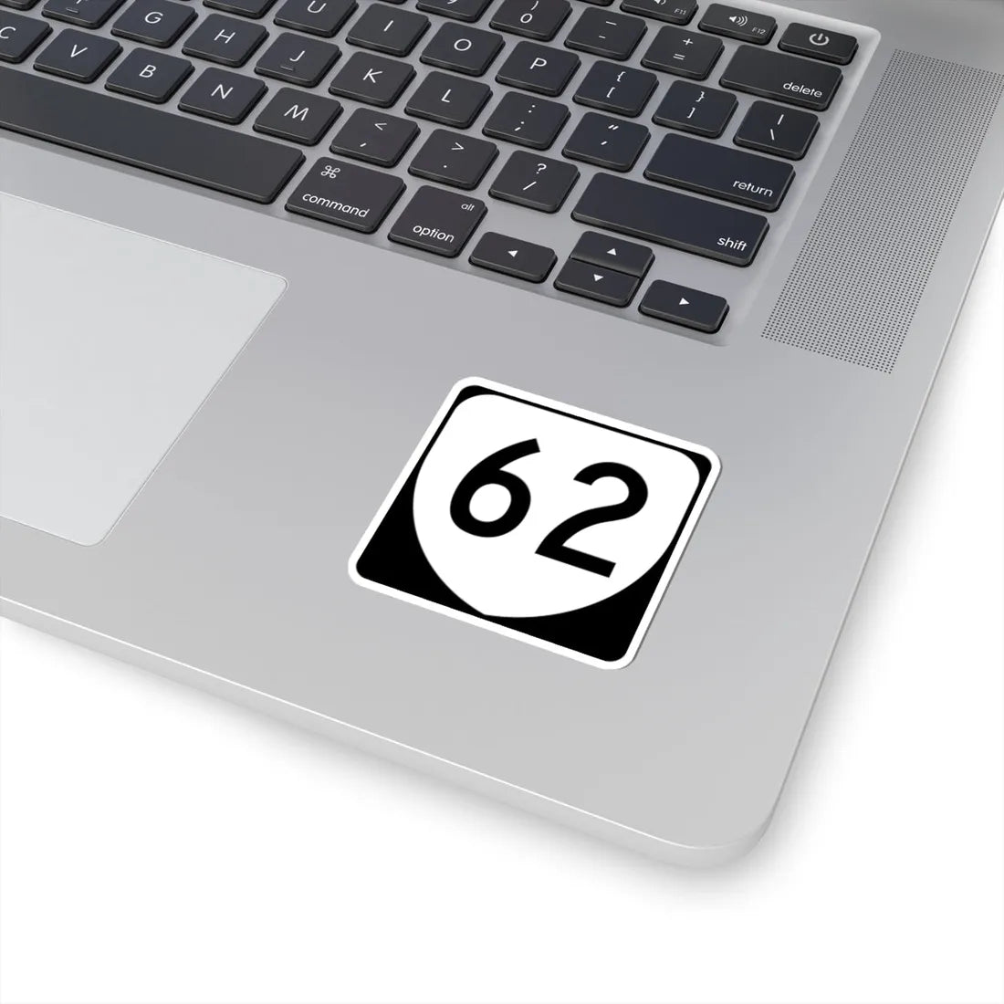 Virginia 62 (Virginia) (Road Sign) STICKER Vinyl Kiss-Cut Decal - The Sticker Space