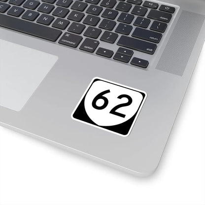 Virginia 62 (Virginia) (Road Sign) STICKER Vinyl Kiss-Cut Decal - The Sticker Space