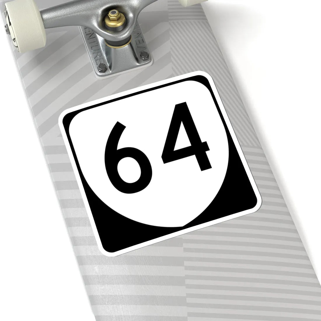 Virginia 64 (Virginia) (Road Sign) STICKER Vinyl Kiss-Cut Decal - The Sticker Space