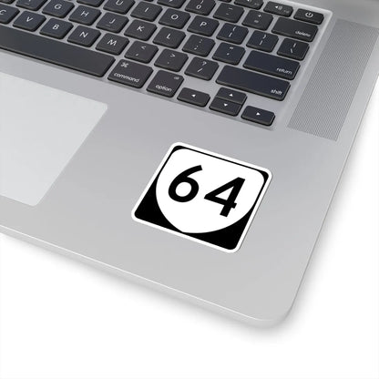 Virginia 64 (Virginia) (Road Sign) STICKER Vinyl Kiss-Cut Decal - The Sticker Space