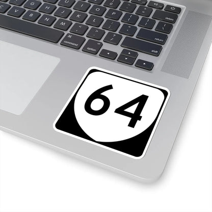 Virginia 64 (Virginia) (Road Sign) STICKER Vinyl Kiss-Cut Decal - The Sticker Space